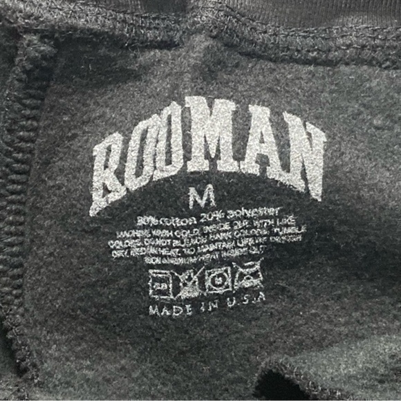 Pacsun Dennis Rodman Sweatpants Mens M Black Drawstring The Worm Track Pants New - Picture 14 of 14